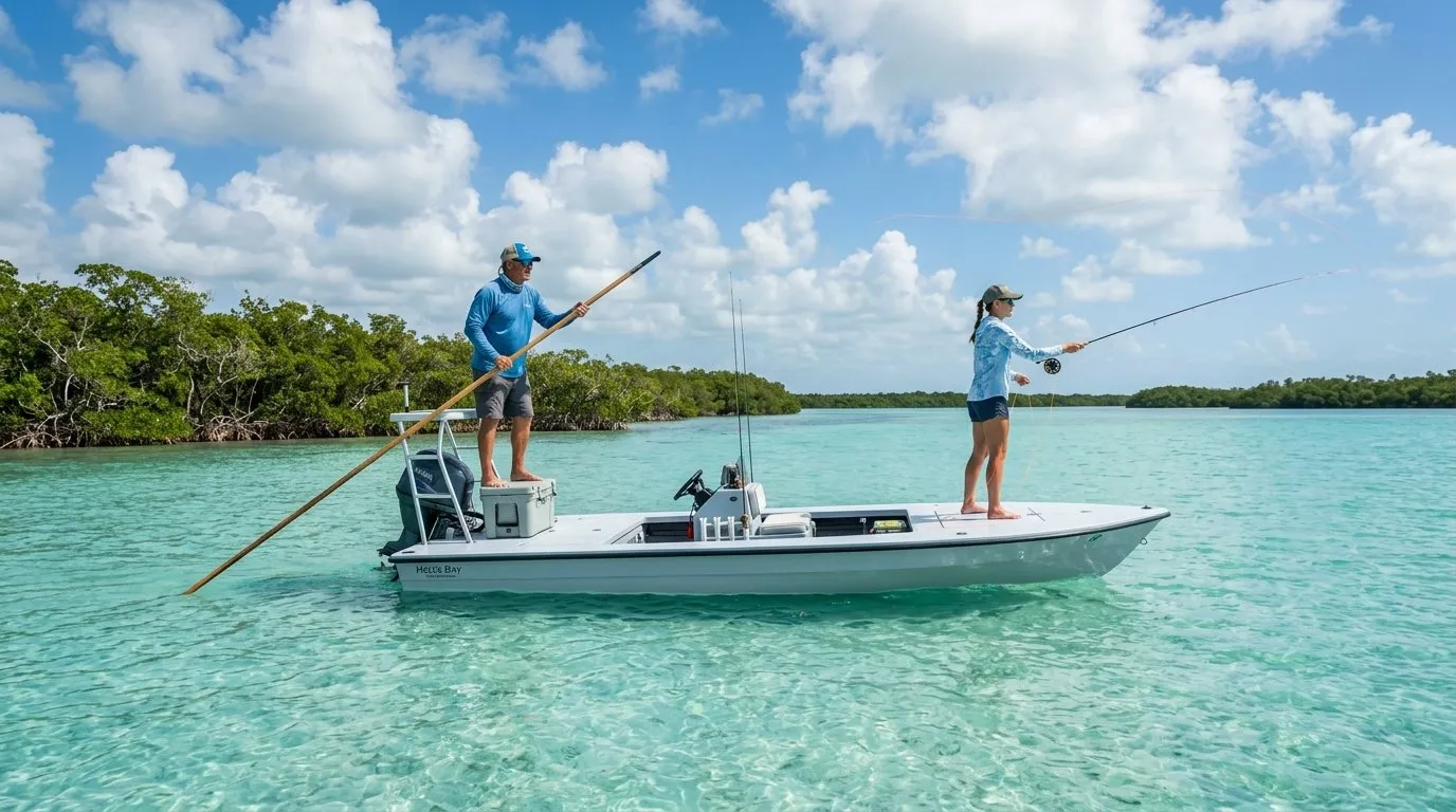 Bonefish flats fishing Islamorada Florida Keys backcountry